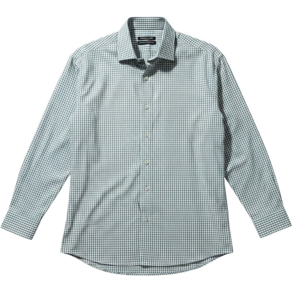 Hammer Made Mens Blue White Gingham‎ Button Down Italian Fabric Floral Trim 16